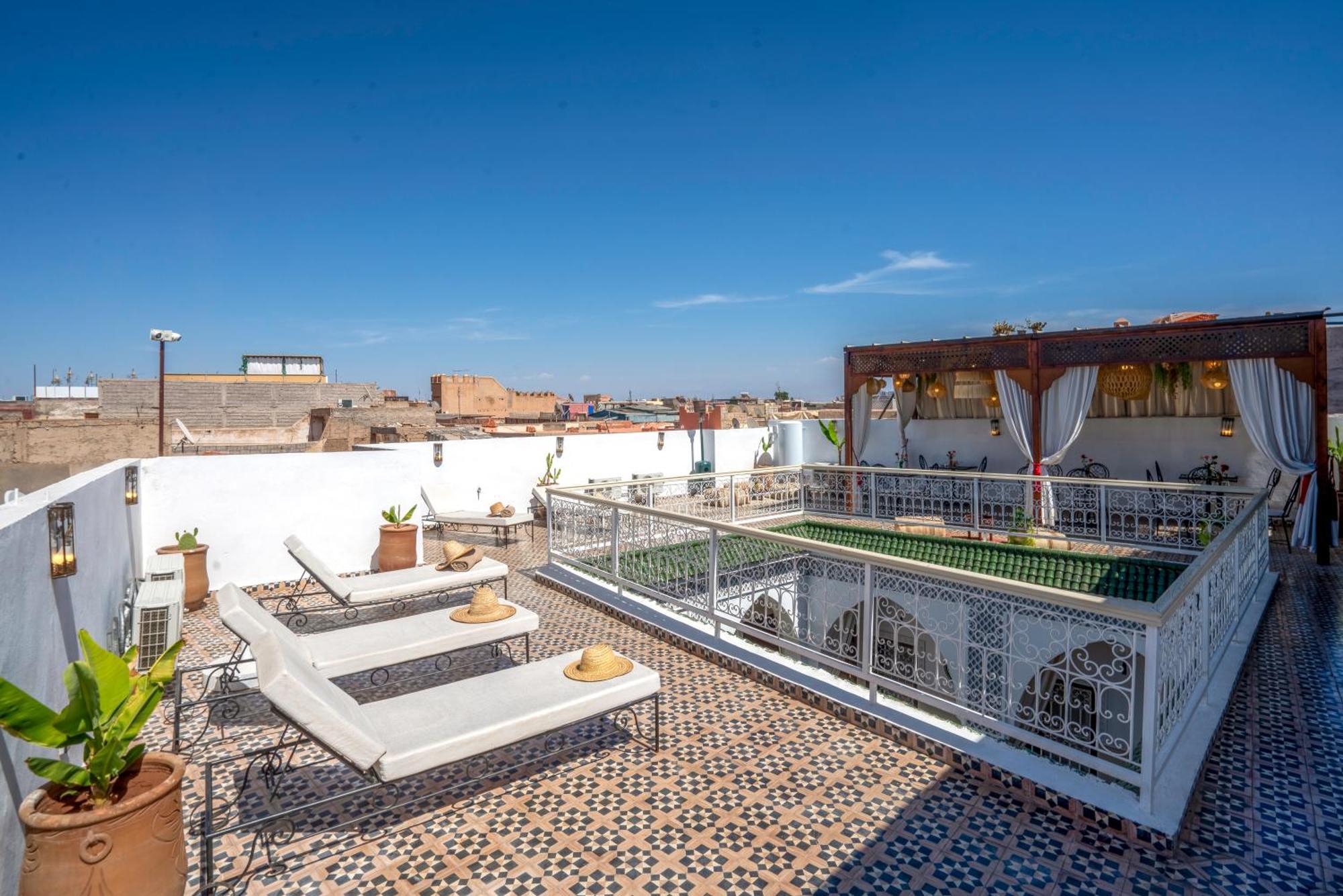 Riad Les Cornes De Gazelle Marrakesh Exterior foto
