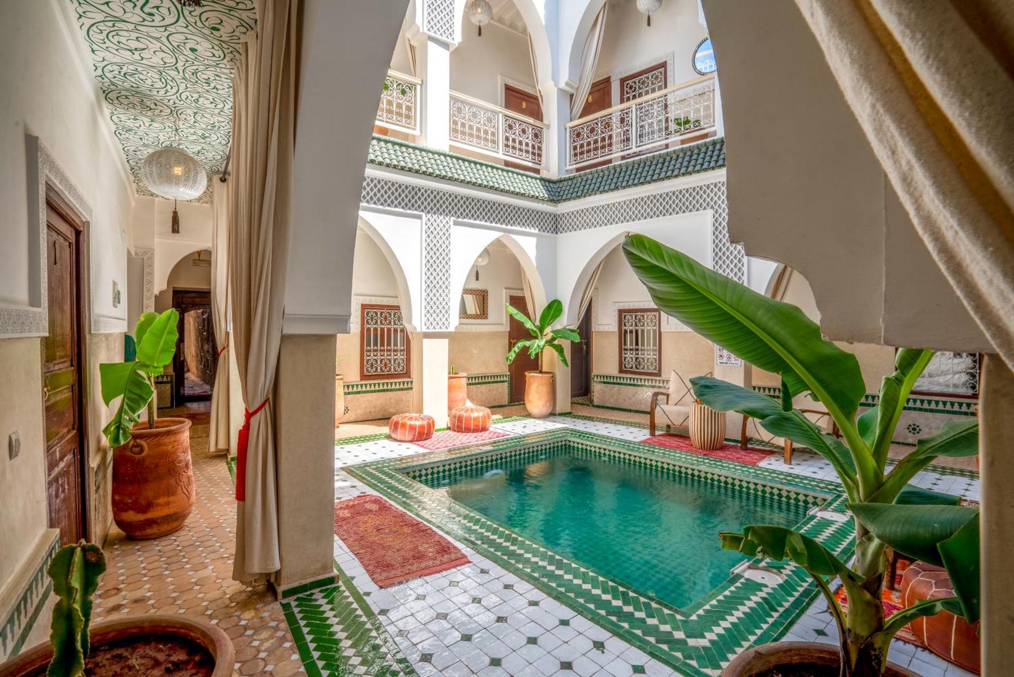 Riad Les Cornes De Gazelle Marrakesh Exterior foto